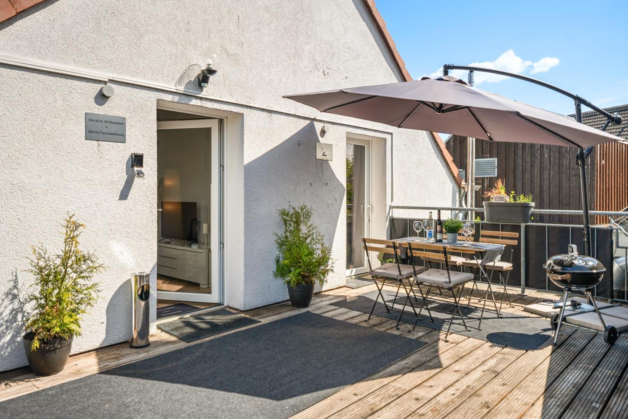 Mola Apartments-Charmante Ferienwohnung Im Herdecke Zentrum Fuer 3 Personen-Grosse Dachterrasse-Grill-Gratis Parken-Wlan Buitenkant foto